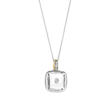 ti sento milano yellow gold silver mother of pearl cz cubic zirconia stones pendant necklace