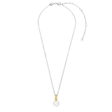 ti sento milano yellow gold pearl necklace pendant