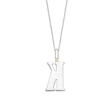 TI SENTO gold-plated silver Letter K Pendant