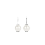 lustrous white pearls, these TI SENTO earrings