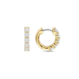 TI SENTO platinum-plated silver Earrings