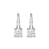 TI SENTO silver Solitaire Drop Earrings