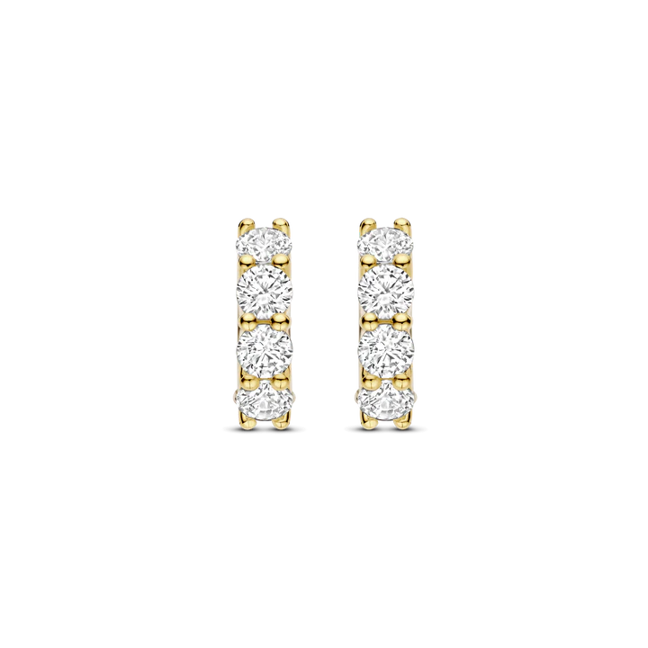 TI SENTO gold-plated silver Earrings