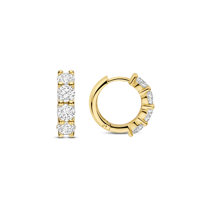 TI SENTO gold-plated silver Earrings