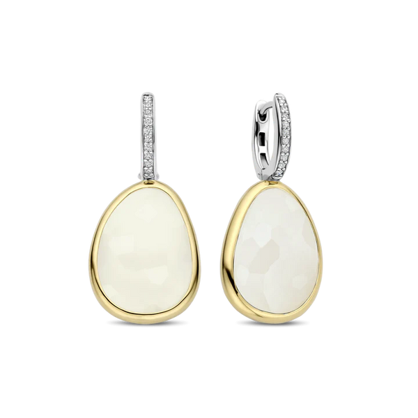 TI SENTO gold-plated silver Earrings