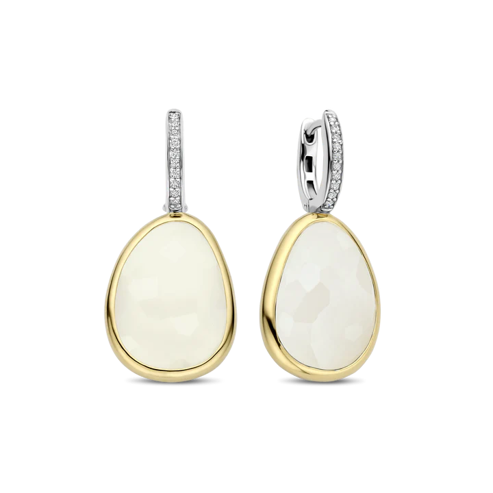 TI SENTO gold-plated silver Earrings