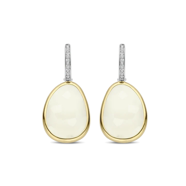 TI SENTO gold-plated silver Earrings