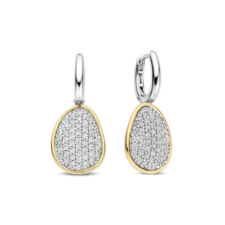 TI SENTO gold-plated silver Earrings