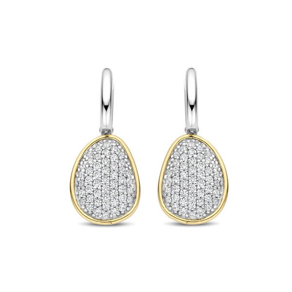 TI SENTO gold-plated silver Earrings