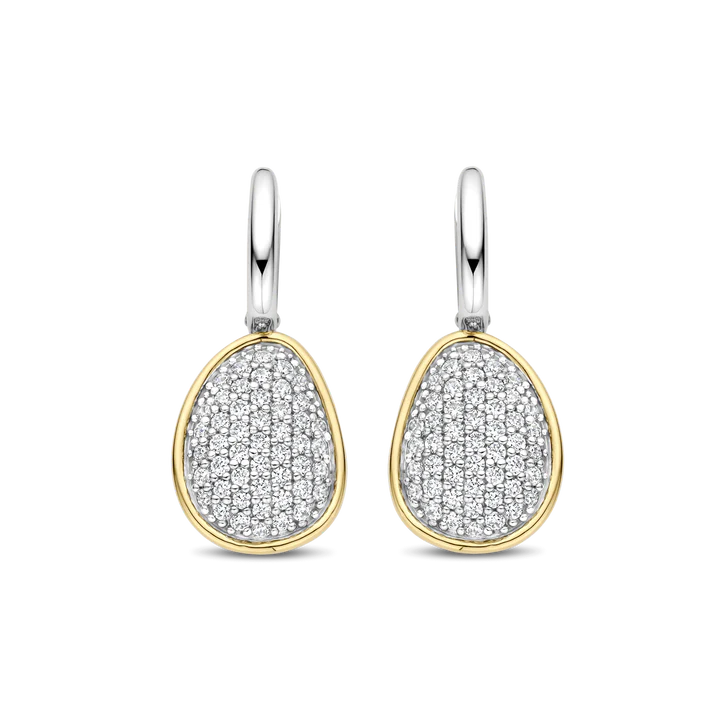 TI SENTO gold-plated silver Earrings