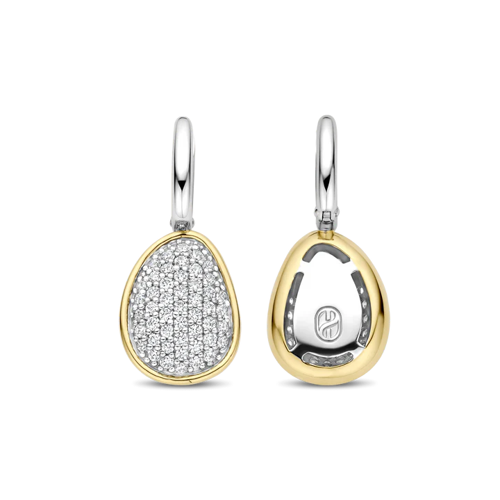 TI SENTO gold-plated silver Earrings