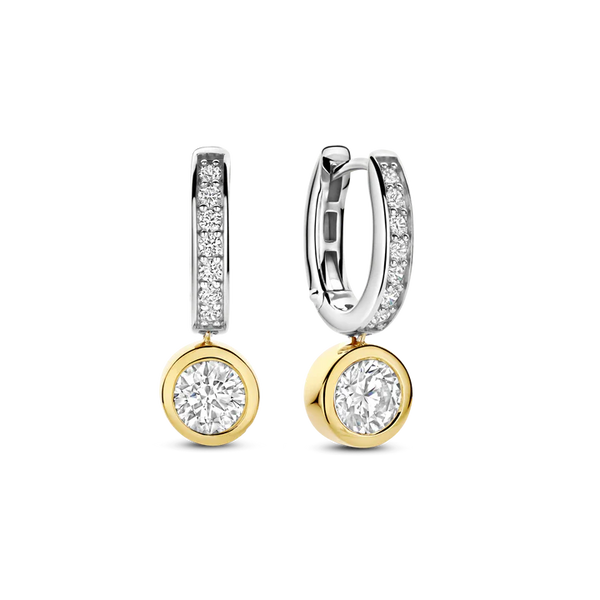 TI SENTO gold-plated silver Earrings