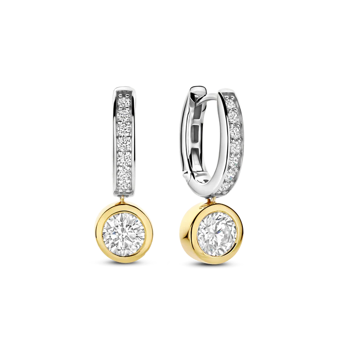TI SENTO gold-plated silver Earrings