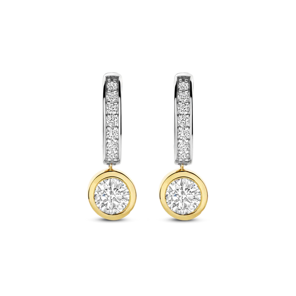 TI SENTO gold-plated silver Earrings