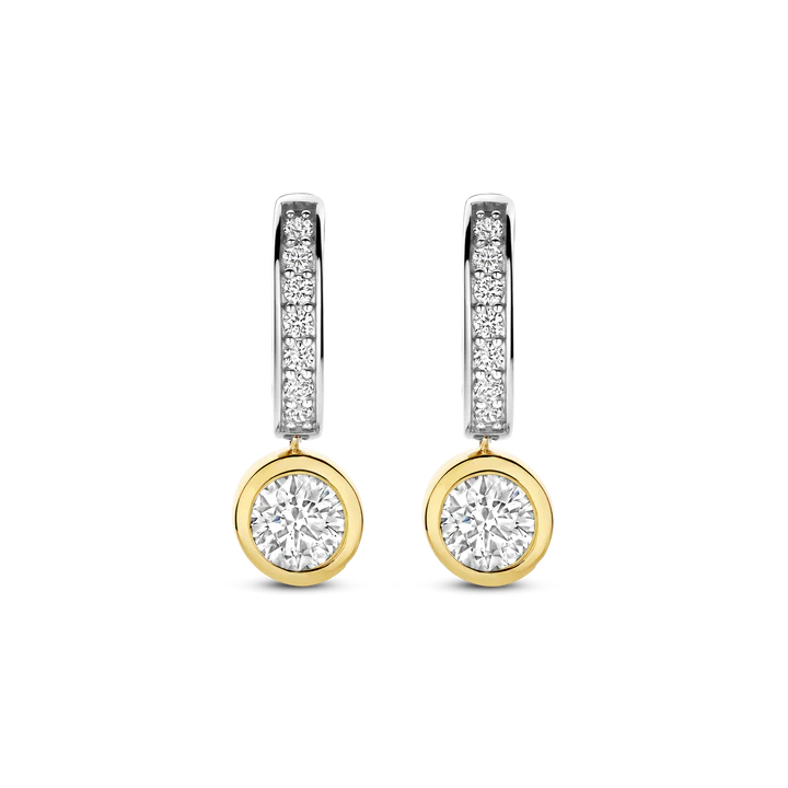 TI SENTO gold-plated silver Earrings