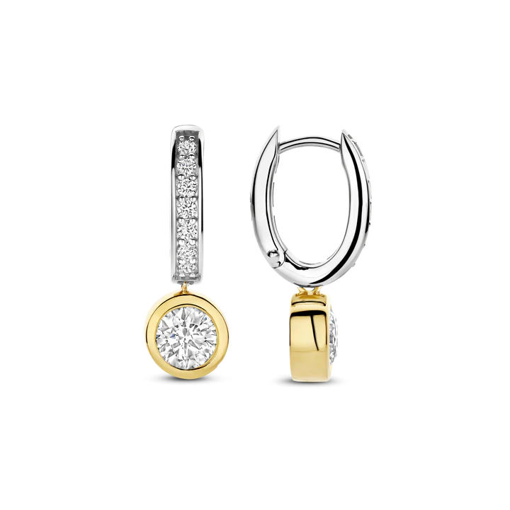 TI SENTO gold-plated silver Earrings