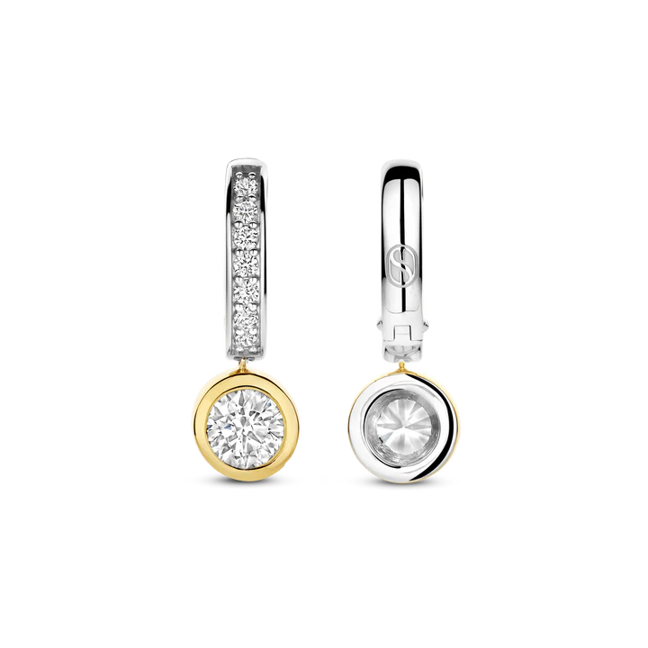 TI SENTO gold-plated silver Earrings