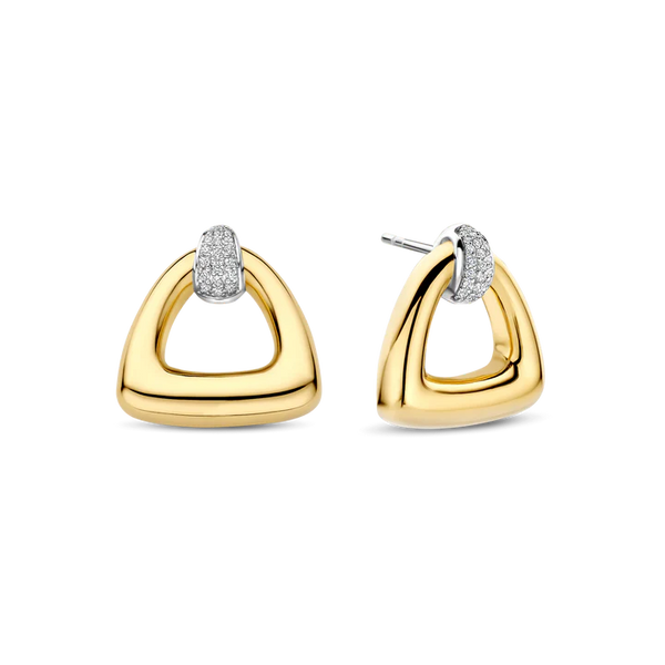 TI SENTO bicolour silver Earrings