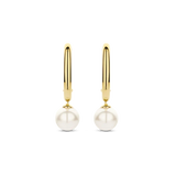 TI SENTO gold-plated silver pearl Earrings