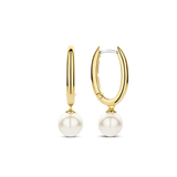 TI SENTO gold-plated silver pearl Earrings