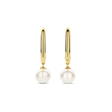 TI SENTO gold-plated silver pearl Earrings