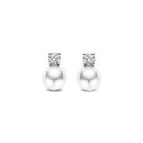  zirconia pearl earrings 