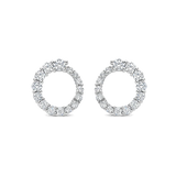 Twisted Zirconia Earrings