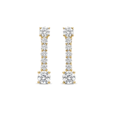 Long Zirconia Earrings
