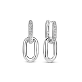 TI SENTO silver Link Earrings