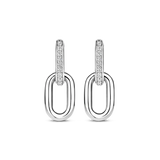TI SENTO silver Link Earrings