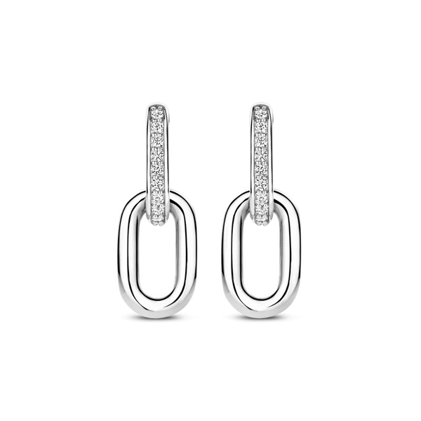 TI SENTO silver Link Earrings