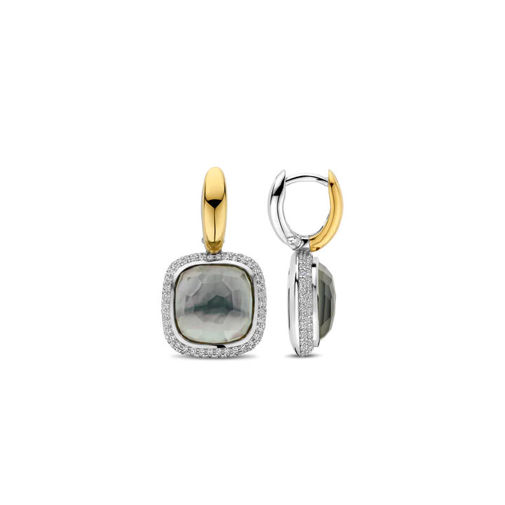 TI SENTO gold-plated silver Earrings