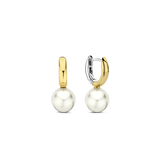 TI SENTO gold-plated Pearl Earrings