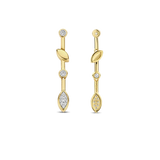 TI SENTO gold-plated silver Drop Earrings