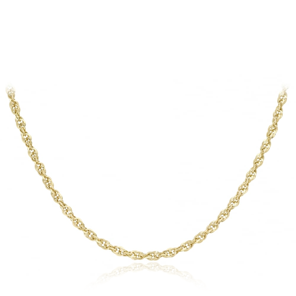 9 carat yellow gold chain necklace