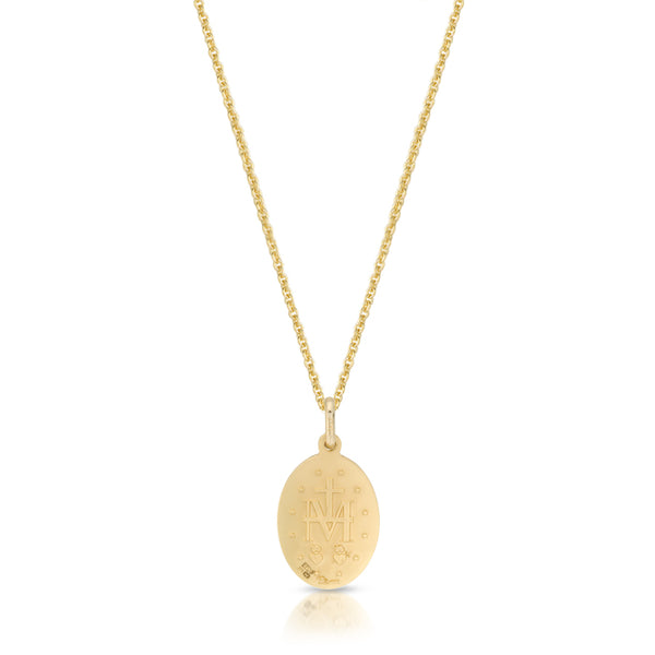 9ct Yellow Gold Miraculous Medal