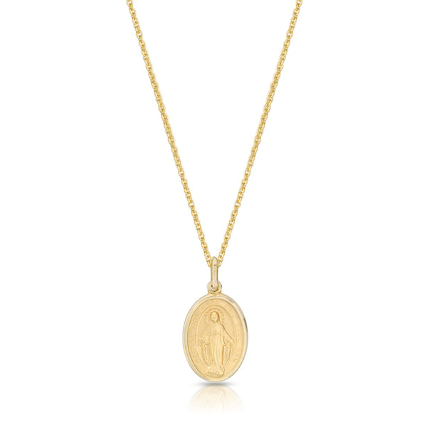9ct Yellow Gold Miraculous Medal