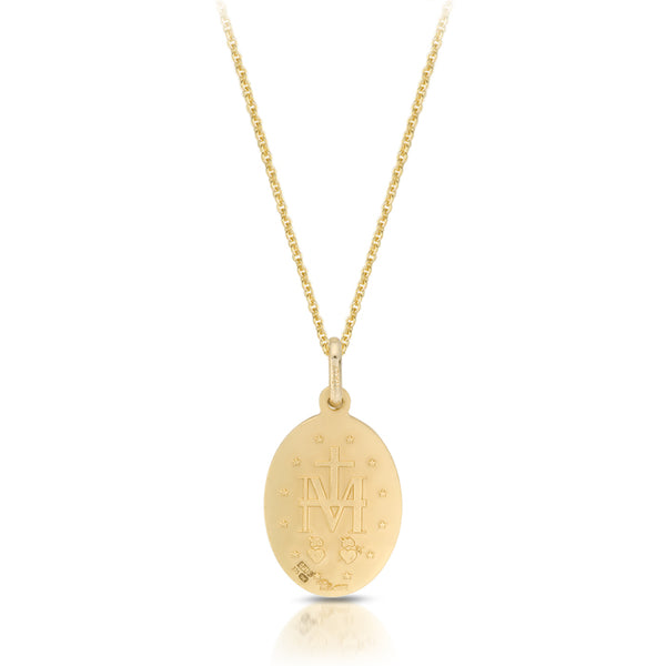 9ct Yellow Gold Miraculous Medal