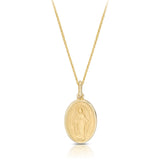 9ct Yellow Gold Miraculous Medal
