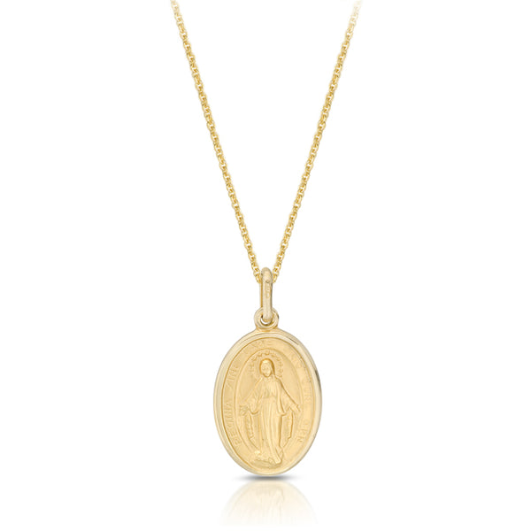 9ct Yellow Gold Miraculous Medal