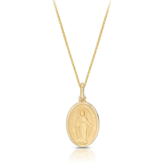 9ct Yellow Gold Miraculous Medal