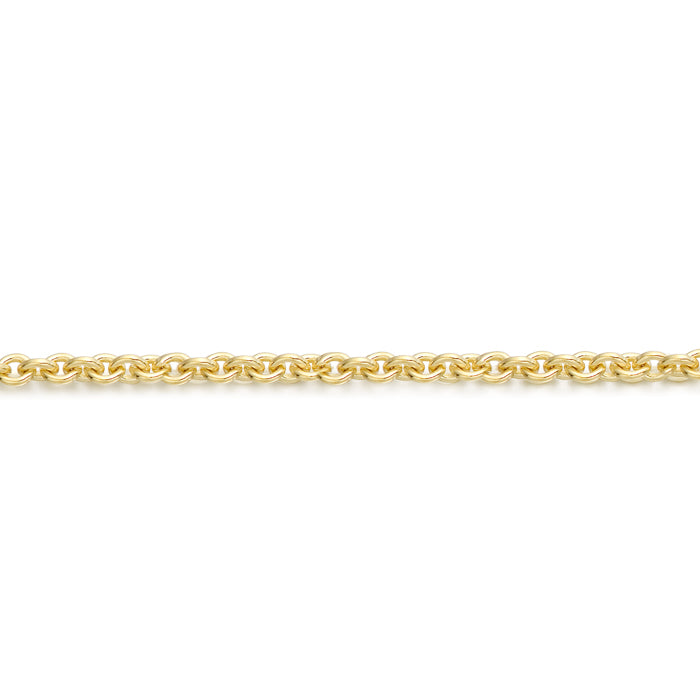 9ct Gold Round 16'' Belcher Chain