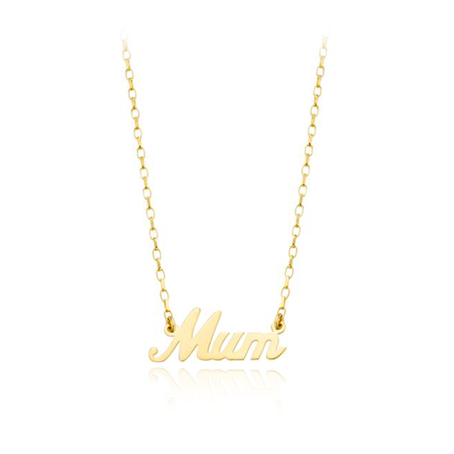 9ct Gold Name Necklace