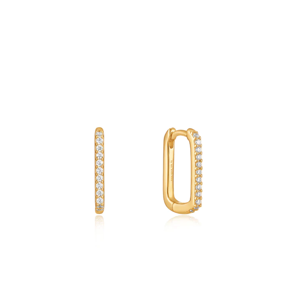 Ania Haie "Gold Glam Anchor" Earrings