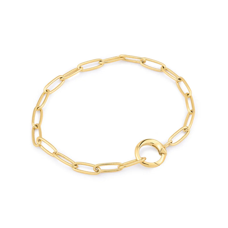 Ania Haie "Gold Link Charm Chain Connector" Bracelet