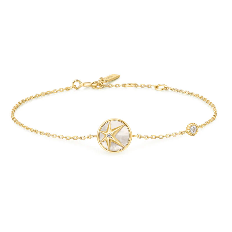 Ania Haie "Gold Disc Station" Bracelet
