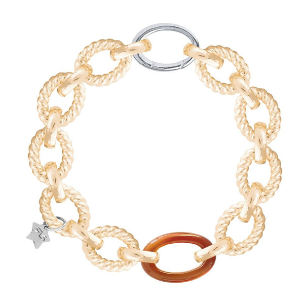 Rebecca Two-Tone Diva Bracelet
