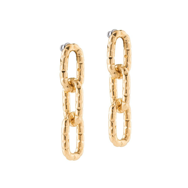 Rebecca Narrow Link Earrings