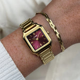 CLUSE Gift Box Dark Cherry Gracieuse Petite Watch & Bracelet