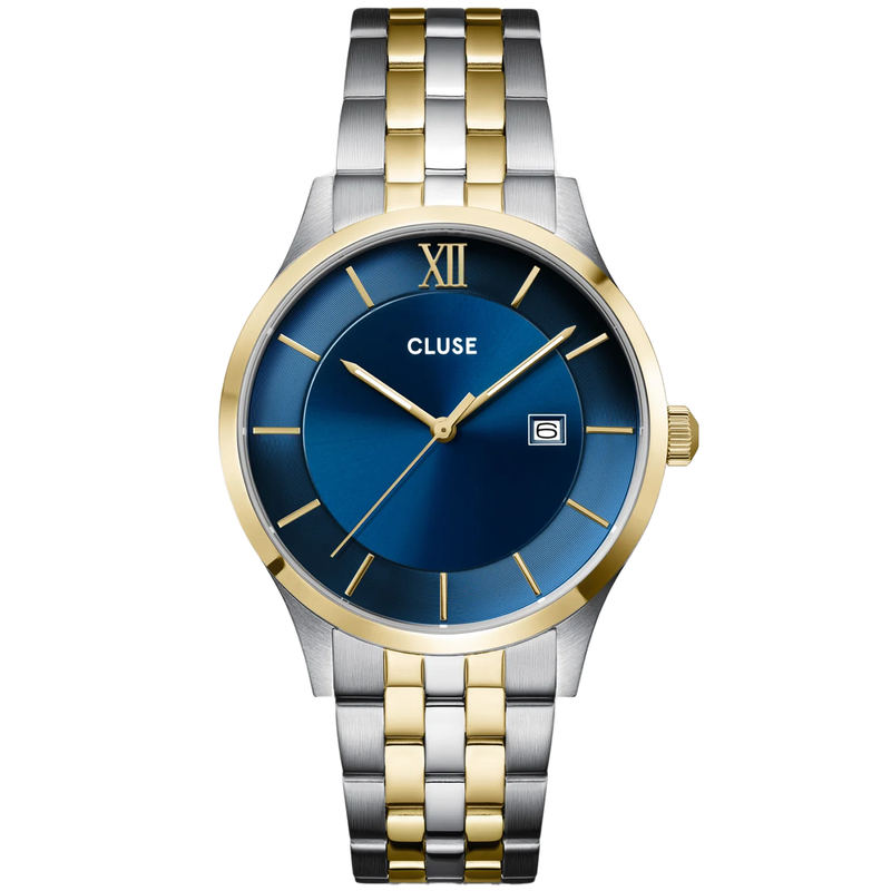 CLUSE BLUE Two Tone ARAVIS WATCH